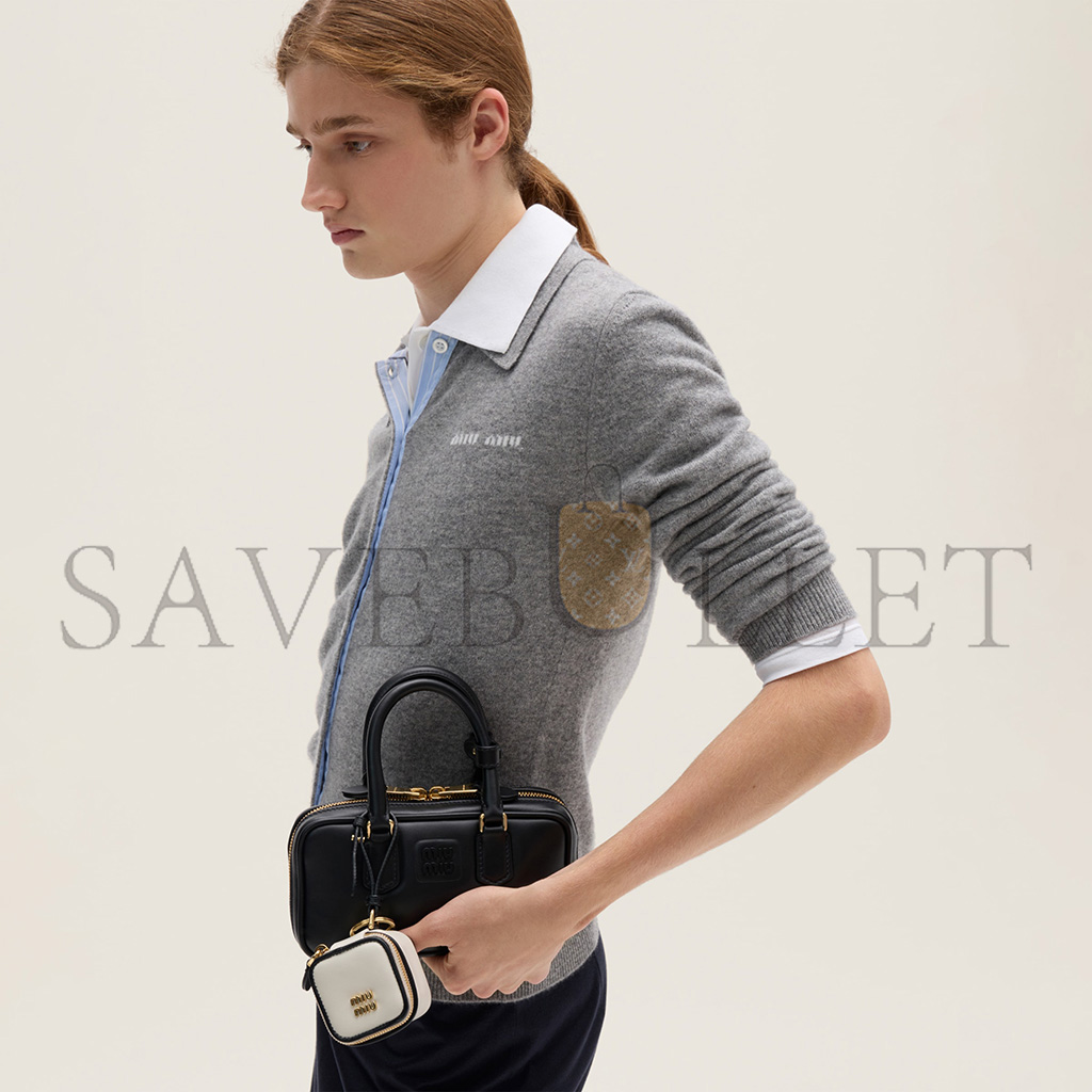 M1v M1v arcadie leather mini-bag 5bp088 (19*10*5cm)